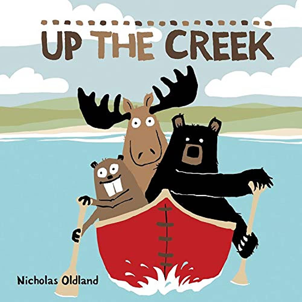 Book cover for "Up the Creek"