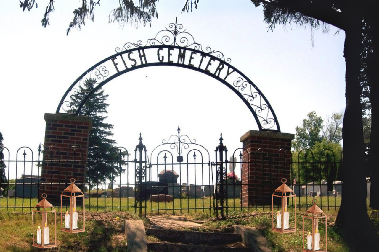Entrance to Fish Cemetery