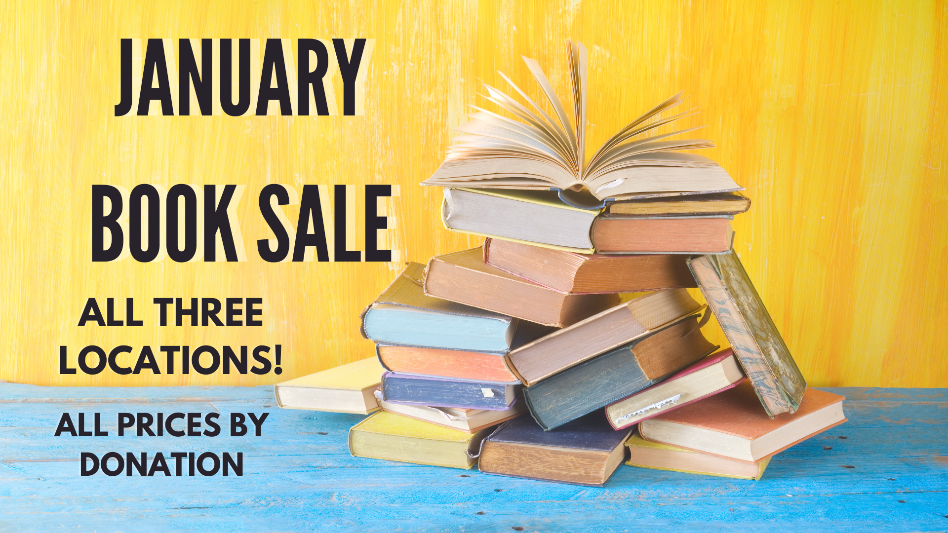 January book sale