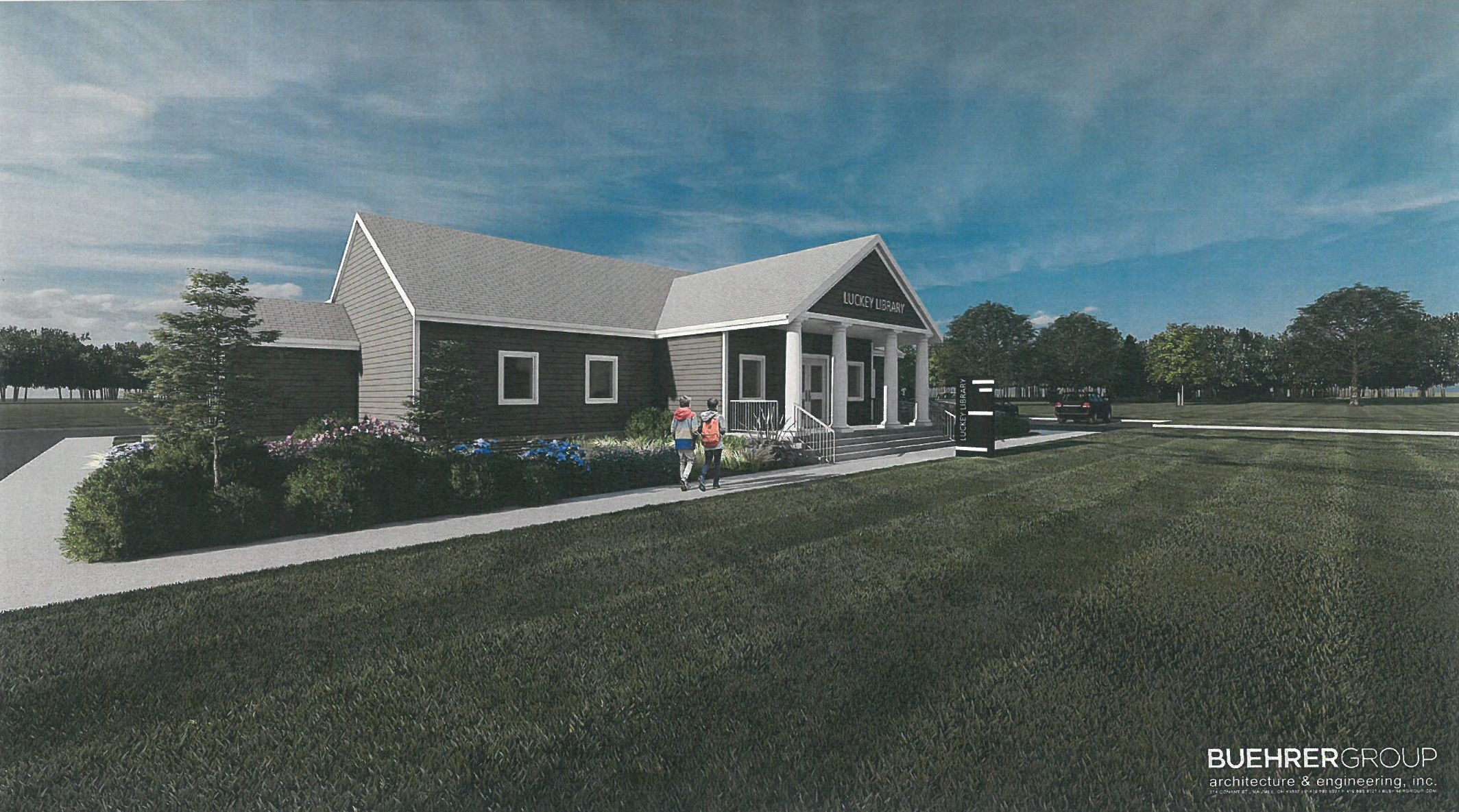 Potential New Exterior of Luckey Branch Library