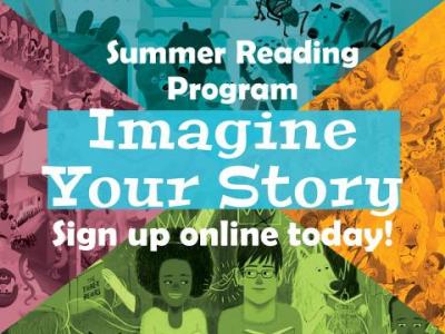 Image Your Story Summer Reading Program banner